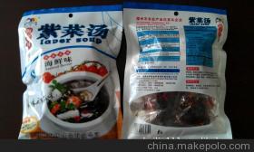 【供应海之林牌80G紫菜汤-海鲜味(图)】价格,厂家,图片,干制水产品,福州海林食品-